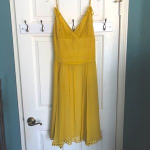 Ted Baker London yellow cocktail dress